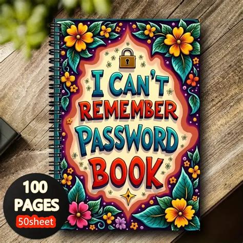 Fun Spiral Password Notebook, Internet and Computer Login Journal ...