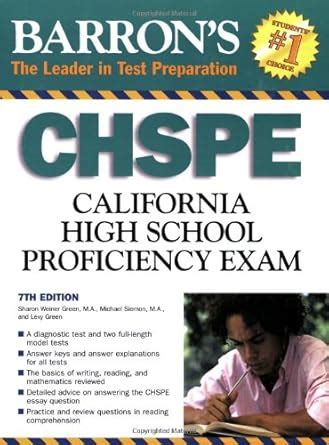 Barron's CHSPE: California High School Proficiency Exam : Green M.A ...