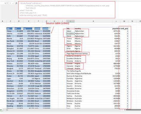 Excel 2016 Pass Cell Value to SQL Query 的图像结果