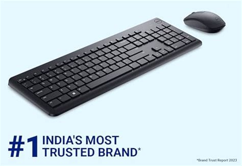 Open Box Wale - Dell KM3322W Wireless USB Keyboard and Mouse Combo ...