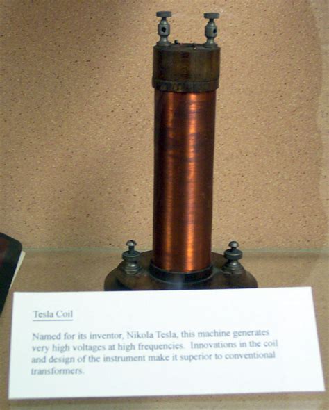 Tesla Coil on display | Tesla Coil. Detail from history of p… | Flickr