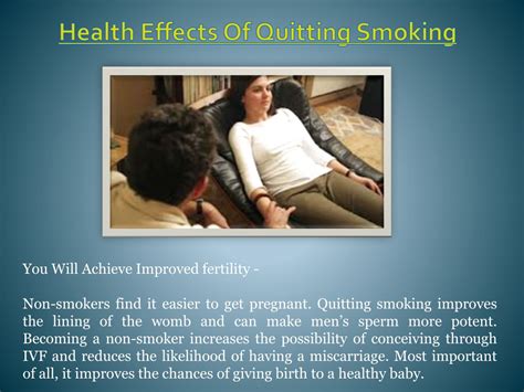 PPT - Positive Effects of Quitting Smoking PowerPoint Presentation, free download - ID:1387452