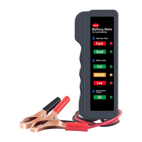 Car Battery Tester Automotive Load 12V Digital Analyzer Alternator Checker. - Hardey Auto ...