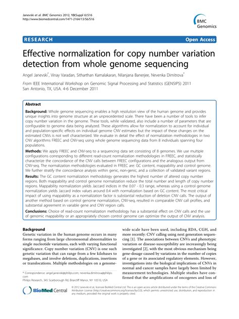 Image result for Copy Number Variation Detection