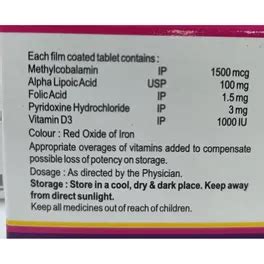 Buy Multi Neuron Tablet | 19 Minutes Delivery | Apollo Pharmacy