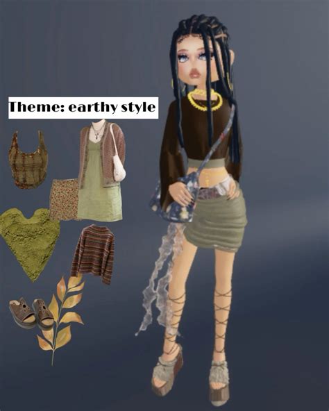 Dress to Impress DTI Theme Earthy Style | Dress to impress, Earthy ...
