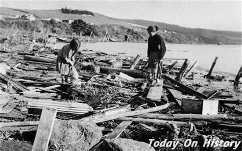 1960年5月21日智利发生9.5级大地震 - 历史上的今天