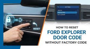 Image result for 2016 Ford Explorer Keyless Code