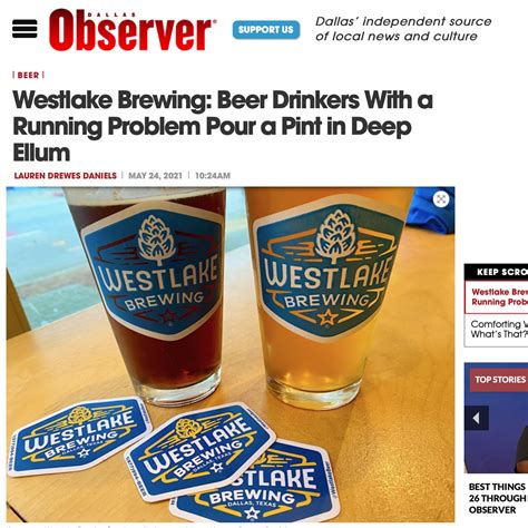 Westlake Brewing Company – Fresh beer and Good Times in Dallas. Our ...