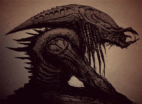 Image result for How to Draw the Predalien