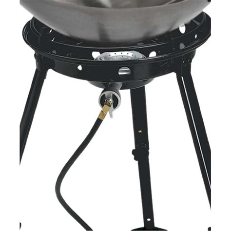 Outdoor Cooking Carbon Steel Wok Kit with Big Kahuna Burner