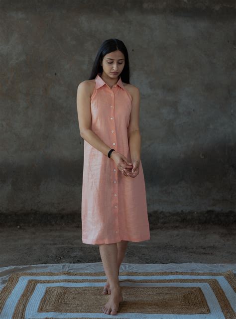 Apricot Dress – Sucheta Gauba