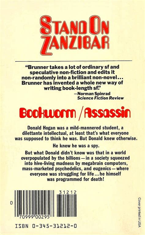 A Tale of Two Covers: Stand on Zanzibar by John Brunner – Black Gate