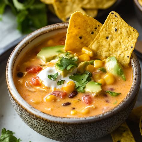 Amazing Creamy Chicken Taco Soup for a Cozy Evening