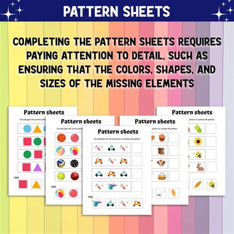 Image result for Pattern Matching Worksheets