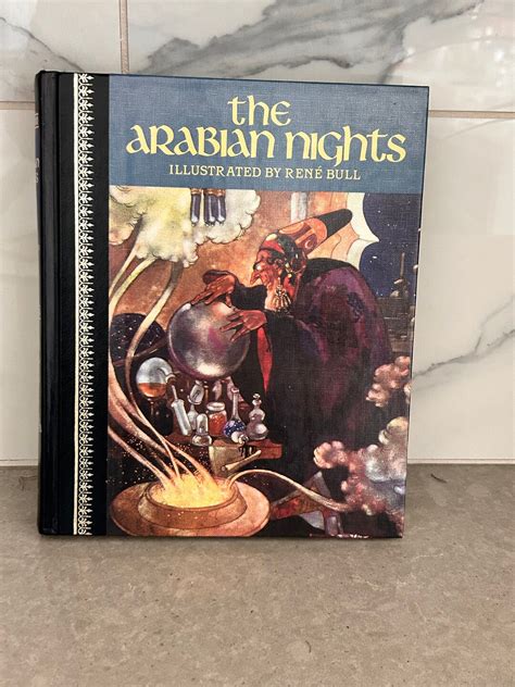 The Arabian Nights Hardback Book Illustrated by Rene Bull Childrens ...