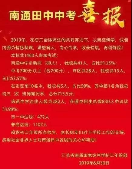 南通哪个初中最好（南通市区初中排名2022最新排名一览表） - 生活百科 - 去看奇闻