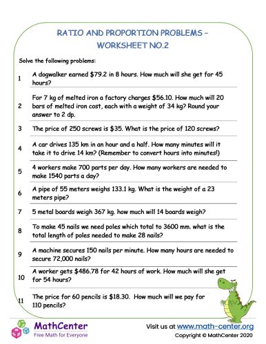 Ratio Proportion Problems 的图像结果