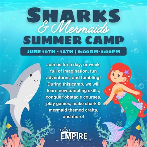Sharks & Mermaids Camp, 246-B Jacintoport Blvd, Saraland, AL, 10 June ...