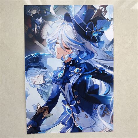 Furina wall poster – Dipped in Doodles