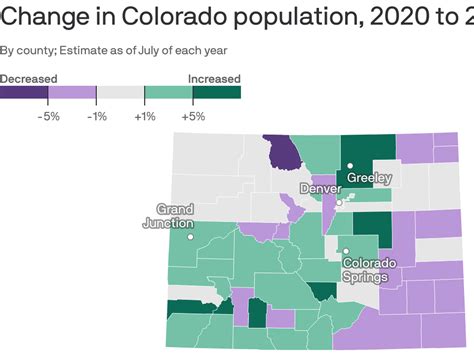 Colorado Population Map
