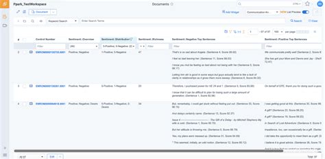 Relativity Document Review Tutorial 的图像结果