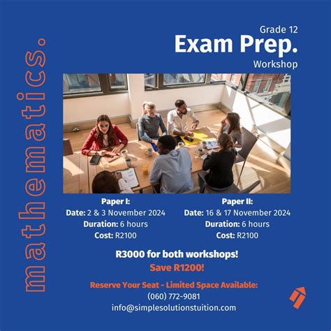 #examsuccess #grade12workshops #academicexcellence | Simple Solutions ...