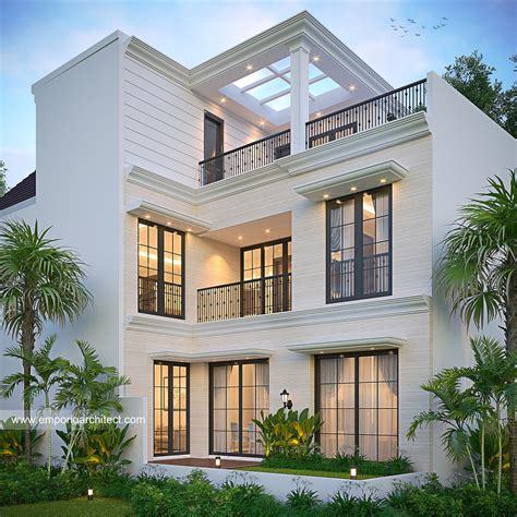 Mr. AQS 1570 Classic Modern House 2.5 Floors Design - Jakarta 32388 ...