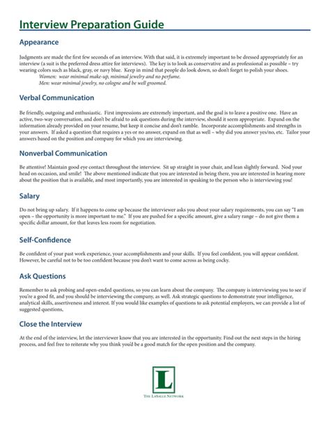 Image result for Interview Packet Cover Page Example