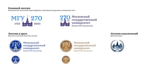 Брендбук МГУ имени М.В.Ломоносова