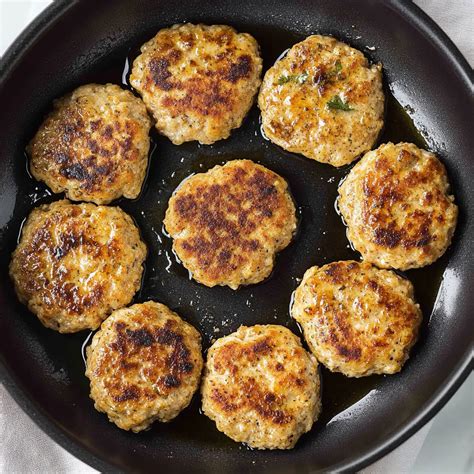 Homemade Chicken Sausage Patties Recipe - Quick & Healthy - Savoury Flavor