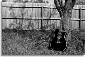 my black acoustic Paper Print - Music posters in India - Buy art, film ...