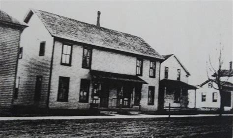 Allegan's First Courthouse 1838