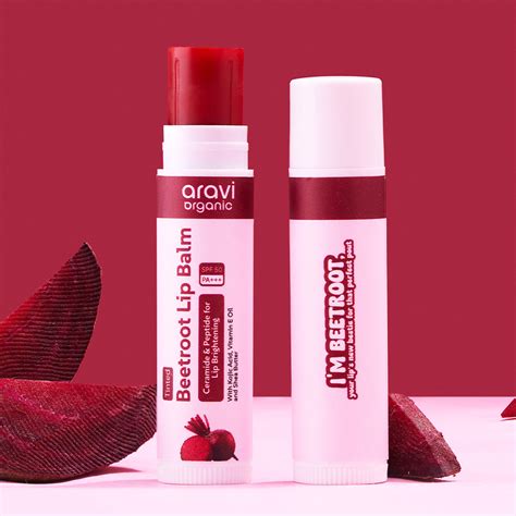Tinted Beetroot Lip Balm With SPF 50 PA+++ For Lip Brightening - 5g ...