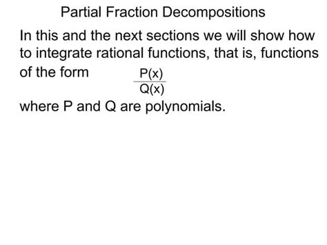 Image result for Partial Fraction Decomposition Examples
