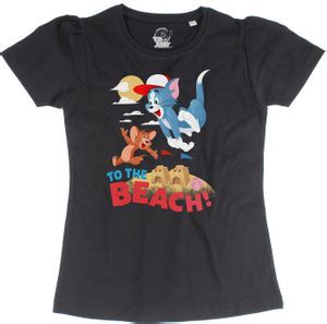 Flipkart.com | TOM & JERRY Girls Printed Pure Cotton Regular T Shirt ...