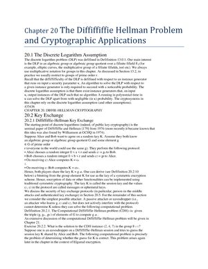 Chapter 19 Coppersmith - Chapter 19 Coppersmith’s Method and Related ...