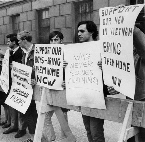 Vietnam War Protest Signs