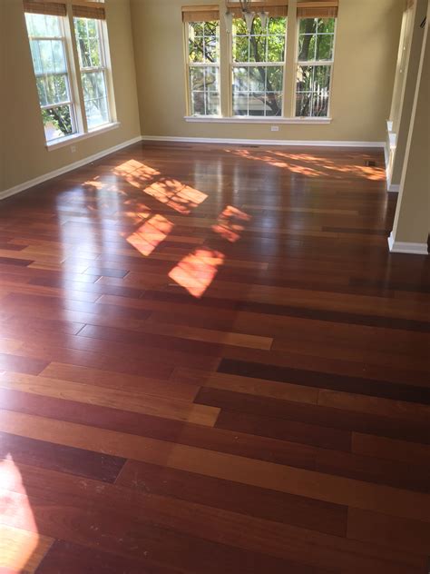 Pin by Neal Sherman Flooring on Brazilian Cherry Refinished | Hardwood ...