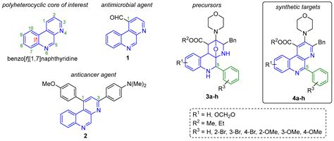 Synthesis of New 5-Aryl-benzo[f][1,7]naphthyridines via a Cascade ...