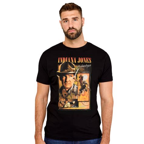 Indiana Jones Tee Shirts Indiana Jones Classic Pose Men's T Shirt