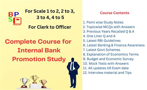 Complete Course for Internal Bank Promotion Study – bankpromotionstudy.com
