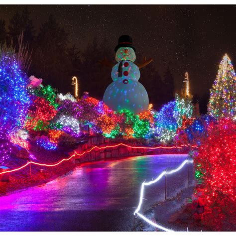 Fraser Hill Farm 20-Ft. Tall Prelit Snowman Inflatable with RGB Lights ...