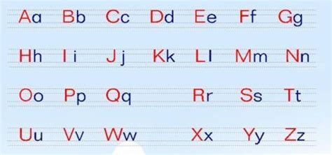 英语26个字母大小写 | 英语国际音标