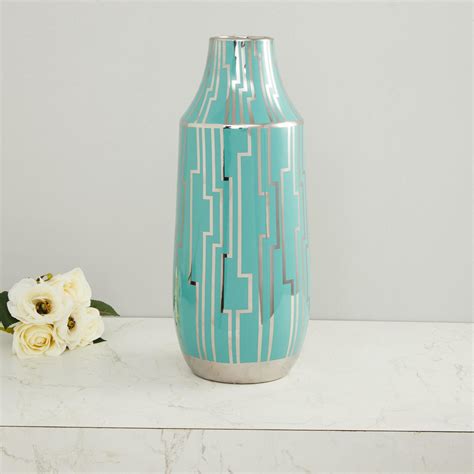 Buy Splendid Printed Round Vase from Home Centre at just INR 1999.0