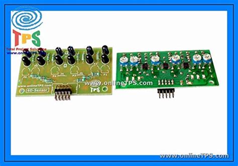 6 Digital IR Photodiode Sensors Array for Line-Following Robots ...