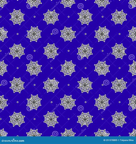 The Pattern of the Spider Web.Design for Halloween Stock Vector ...