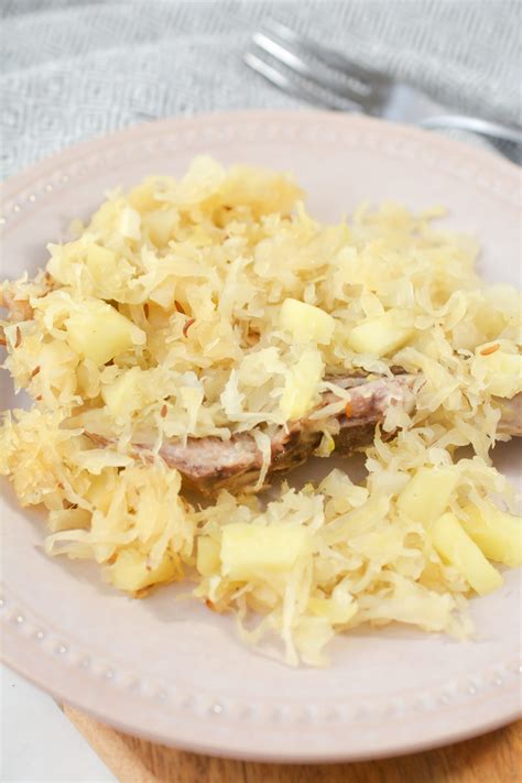 German Pork Chops and Sauerkraut - Sweet Pea's Kitchen