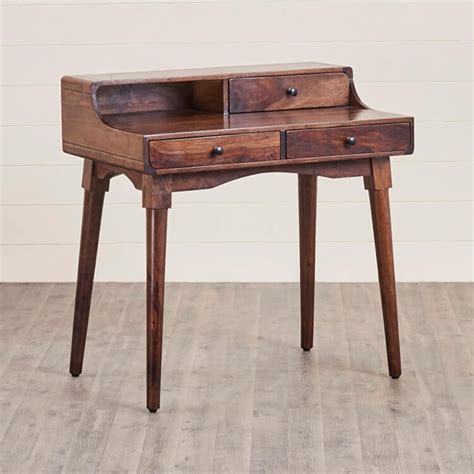 Buy Sattva Sheesham Wood Study Desk - Brown from Home Centre at just ...