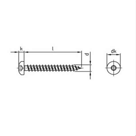 Self Tapping And Drilling and Wood Screws - Self Tapping Screw CSK TORX ...